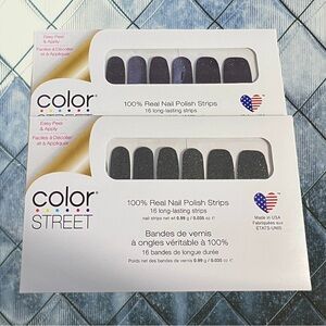Color Street Glitter Nail Strip Set